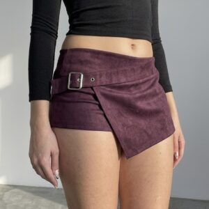 SP0028 - SKORT SOLANGE SUEDE
